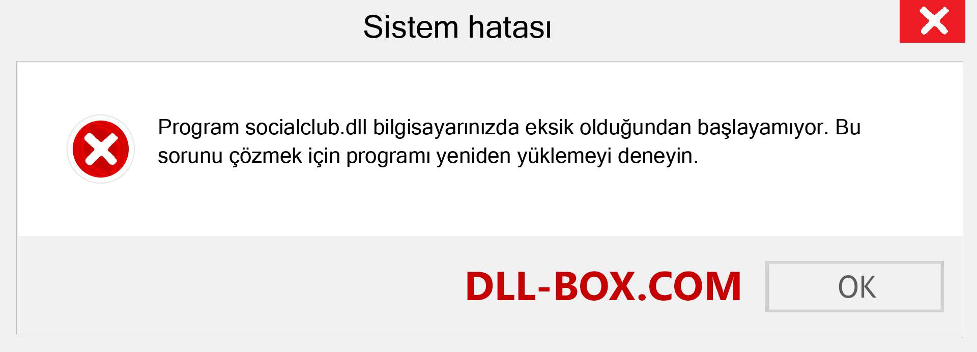 socialclub.dll dosyası eksik mi? Windows 7, 8, 10 için İndirin - Windows'ta socialclub dll Eksik Hatasını Düzeltin, fotoğraflar, resimler